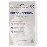 Naturobest Preconception Multi for Men 60 Capsules